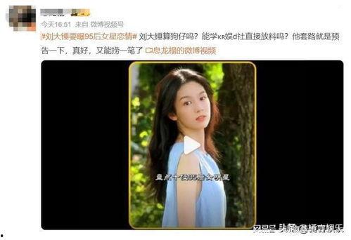 刘大锤爆料女明星视频,女明星私密视频引发热议